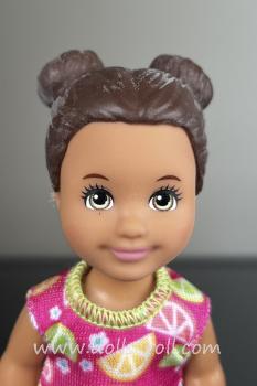 Mattel - Barbie - Skipper Babysitters Inc. - Toddler Girl & Pink Playhouse - кукла